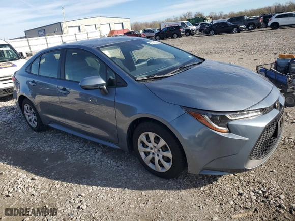 2022 Toyota Corolla LE with VIN JTDEPMAE6N3001954, listed as a Copart auction lot 50199565 with 64,577 mi miles and Salvage Title. Bid and sale history available at carsss.com. Image 4.
