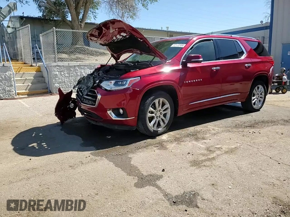 2020 Chevrolet Traverse High Country z VIN 1GNERNKW6LJ220095, wystawiony jako Copart lot #76336204 z przebiegiem 62 328 mil mil oraz Szkoda całkowita • Salvage title. Historia ofert i sprzedaży dostępna na DreamBid. Obrazek 14.