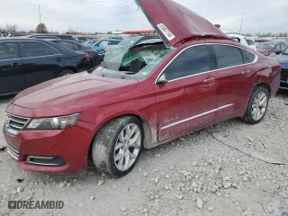 2020 Chevrolet Impala Premier with VIN 2G1105S32L9100077, listed as a Copart auction lot 83967194 with 108,928 mi miles and Salvage Title. Bid and sale history available at carsss.com. Image 1.