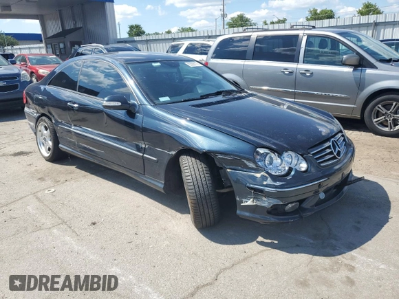 2004 Mercedes-Benz CLK 500 with VIN WDBTJ75J44F095359, listed as a Copart auction lot 63220175 with 140,232 mi miles and Clean title. Bid and sale history available at DreamBid. Image 4.