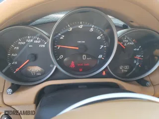 2007 Porsche Boxster with VIN WP0CA29887U711673, listed as a Copart auction lot 77713664 with 49,854 mi miles and Salvage Title. Bid and sale history available at carsss.com. Image 9.