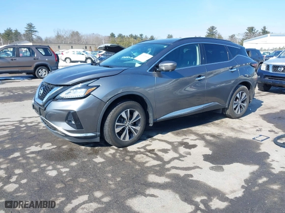 2020 Nissan Murano SV with VIN 5N1AZ2BS3LN100956, listed as a IAAI auction lot 41633618 with 84,375 mi miles. Bid and sale history available at carsss.com. Image 17.