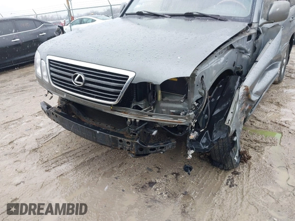 2000 Lexus LX 470 z VIN JT6HT00W8Y0092556, wystawiony jako IAAI lot #41727615 z przebiegiem 156 262 mil mil oraz . Historia ofert i sprzedaży dostępna na DreamBid. Obrazek 12.