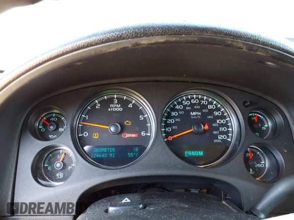 2013 GMC Sierra 1500 SLT with VIN 3GTP2WE71DG146605, listed as a IAAI auction lot 41334159 with 224,640 mi miles and . Bid and sale history available at DreamBid. Image 7.