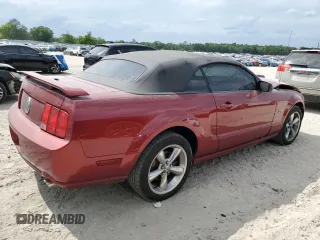 2007 Ford Mustang GT Deluxe with VIN 1ZVHT85H275226221, listed as a Copart auction lot 53680395 with Not provided miles and Salvage title. Bid and sale history available at DreamBid. Image 3.