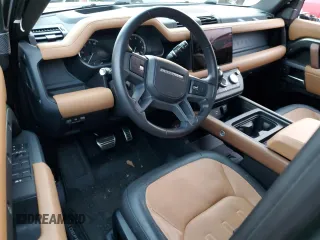 2023 Land Rover Defender X с VIN SALEX7EUXP2197885, выставлен на аукционе Copart как лот 82554884 с пробегом Не указан миль и Списание • Salvage title. История ставок и продаж доступна на DreamBid. Изображение 8.