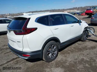 2020 Honda CR-V EX with VIN 2HKRW2H50LH656479, listed as a IAAI auction lot 41751553 with 61,189 mi miles. Bid and sale history available at carsss.com. Image 4.