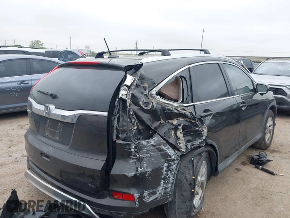 2015 Honda CR-V EX-L with VIN 2HKRM3H76FH512226, listed as a IAAI auction lot 41868812 with 75,175 mi miles and . Bid and sale history available at carsss.com. Image 6.