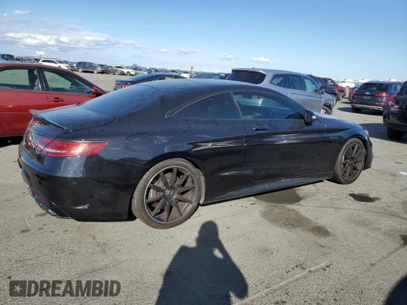 2016 Mercedes-Benz S 63 AMG with VIN WDDXJ7JBXGA012509, listed as a Copart auction lot 78698304 with 72,874 mi miles and Salvage Title. Bid and sale history available at DreamBid. Image 3.
