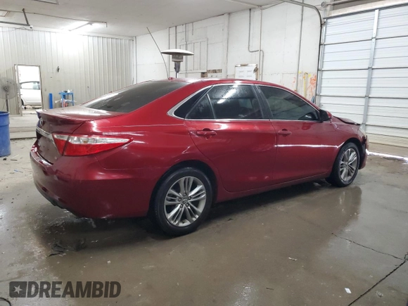 2015 Toyota Camry XLE with VIN 4T1BF1FK9FU994148, listed as a Copart auction lot 50994595 with 126,565 mi miles and Salvage Title. Bid and sale history available at DreamBid. Image 3.