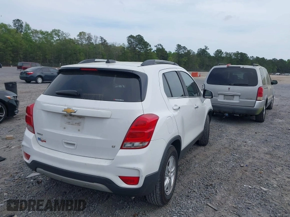 2019 Chevrolet Trax LT with VIN 3GNCJLSB7KL135287, listed as a IAAI auction lot 41982826 with 132,263 mi miles and . Bid and sale history available at carsss.com. Image 4.