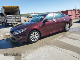 2017 Kia Optima LX with VIN 5XXGT4L33HG138550, listed as a Copart auction lot 53520915 with 134,095 mi miles and Salvage title. Bid and sale history available at DreamBid. Image 1.