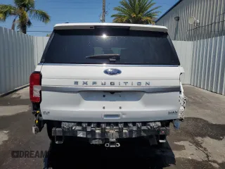 2024 Ford Expedition Max XLT z VIN 1FMJK1J83REA42036, wystawiony jako Copart lot #58350805 z przebiegiem 47 658 mil mil oraz Czysty tytuł • Clean title. Historia ofert i sprzedaży dostępna na DreamBid. Obrazek 6.
