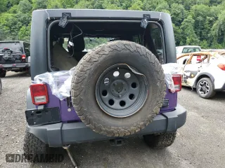 2018 Jeep Wrangler JK Unlimited Sport S with VIN 1C4BJWDG7JL882381, listed as a Copart auction lot 62986194 with 97,107 mi miles and Salvage Title. Bid and sale history available at carsss.com. Image 6.
