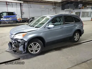 2011 Honda CR-V EX-L with VIN 5J6RE4H79BL057519, listed as a Copart auction lot 56783525 with 122,611 mi miles and Salvage title. Bid and sale history available at DreamBid. Image 1.