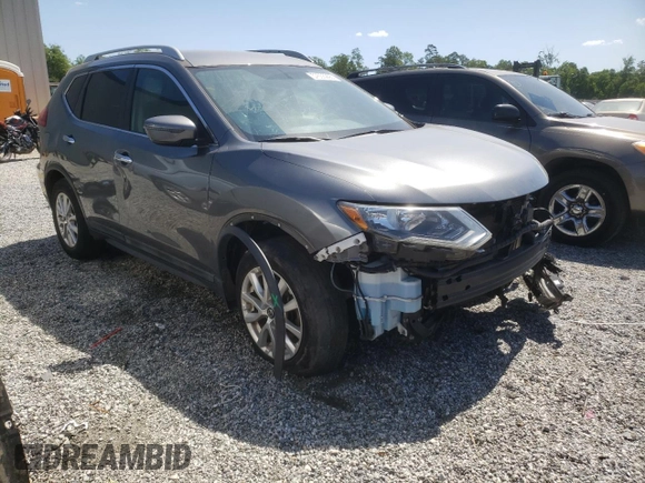 2017 Nissan Rogue SV with VIN 5N1AT2MVXHC897394, listed as a Copart auction lot 57655995 with 71,932 mi miles and Salvage title. Bid and sale history available at DreamBid. Image 4.