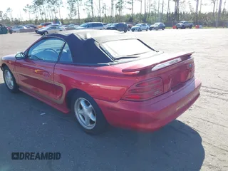 1995 Ford Mustang GT with VIN 1FALP42T3SF142808, listed as a IAAI auction lot 41758047 with 51,516 mi miles and . Bid and sale history available at DreamBid. Image 3.