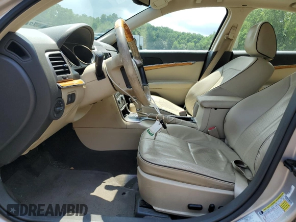 2010 Lincoln MKZ with VIN 3LNHL2GC5AR643429, listed as a Copart auction lot 63553485 with 106,619 mi miles and Salvage title. Bid and sale history available at DreamBid. Image 7.