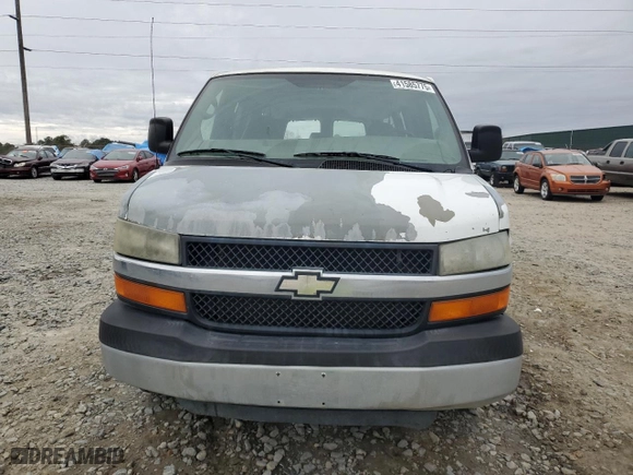 2007 Chevrolet Express Passenger with VIN 1GAHG39UX71101095, listed as a Copart auction lot 41585775 with 356,651 mi miles and Salvage Title. Bid and sale history available at carsss.com. Image 5.