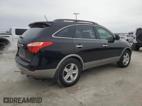 2011 Hyundai Veracruz Limited with VIN KM8NU4CC9BU176799, listed as a Copart auction lot 46308045 with 116,775 mi miles and Salvage title. Bid and sale history available at DreamBid. Image 3.