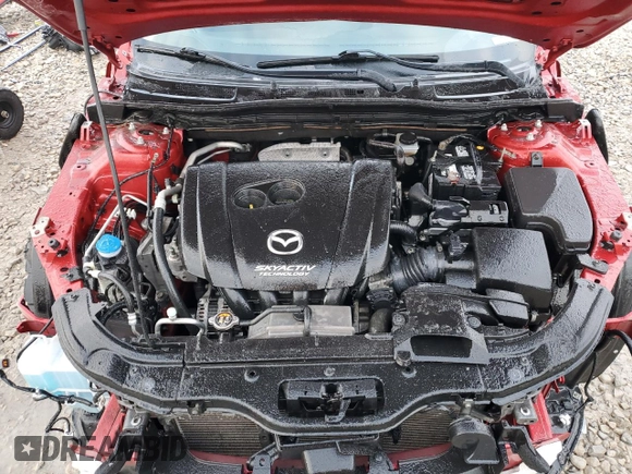 2014 Mazda 3 i SV with VIN JM1BM1T78E1185394, listed as a Copart auction lot 88788315 with 106,915 mi miles and Salvage Title. Bid and sale history available at DreamBid. Image 11.