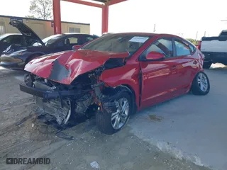 2020 Hyundai Elantra SEL with VIN 5NPD84LF1LH596485, listed as a IAAI auction lot 41914661 with 74,701 mi miles. Bid and sale history available at carsss.com. Image 18.