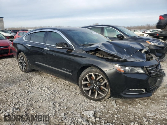 2016 Chevrolet Impala LTZ with VIN 2G1145S36G9165864, listed as a Copart auction lot 82302994 with 131,074 mi miles and Salvage Title. Bid and sale history available at carsss.com. Image 4.