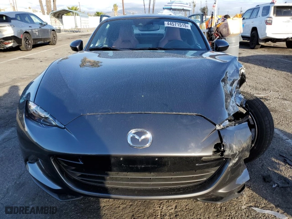 2023 Mazda MX-5 Miata RF Grand Touring with VIN JM1NDAM70P0559212, listed as a Copart auction lot 44571515 with 4,083 mi miles and Salvage Title. Bid and sale history available at carsss.com. Image 5.