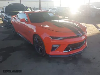 2018 Chevrolet Camaro 2SS with VIN 1G1FH1R7XJ0157201, listed as a IAAI auction lot 41366108 with NaN miles. Bid and sale history available at carsss.com. Image 1.