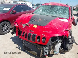 2019 Jeep Cherokee Trailhawk Elite with VIN 1C4PJMBX8KD305108, listed as a IAAI auction lot 41763970 with 70,705 mi miles. Bid and sale history available at carsss.com. Image 6.