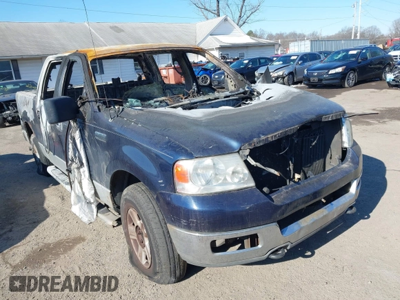 2004 Ford F-150 XLT with VIN 1FTPW14564KB70995, listed as a IAAI auction lot 41284952 with Not provided miles and . Bid and sale history available at DreamBid. Image 6.