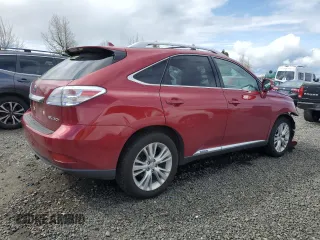 2010 Lexus RX 450h with VIN JTJBC1BAXA2403465, listed as a Copart auction lot 51248335 with 128,932 mi miles and Salvage Title. Bid and sale history available at DreamBid. Image 3.