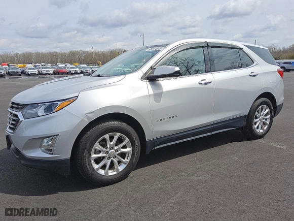2020 Chevrolet Equinox LT with VIN 2GNAXTEV6L6249962, listed as a Copart auction lot 51439185 with 159,595 mi miles and Clean Title. Bid and sale history available at carsss.com. Image 1.