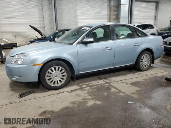 2008 Mercury Sable with VIN 1MEHM40W08G608525, listed as a Copart auction lot 41469845 with 31,056 mi miles and Salvage title. Bid and sale history available at DreamBid. Image 1.