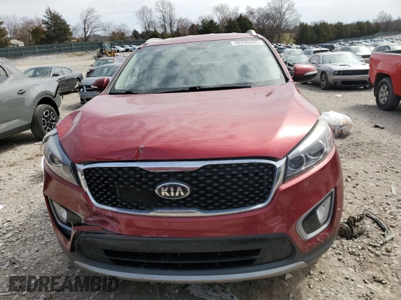 2016 Kia Sorento EX with VIN 5XYPH4A59GG152422, listed as a Copart auction lot 48296965 with 125,840 mi miles and Clean Title. Bid and sale history available at carsss.com. Image 5.