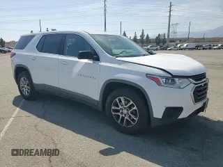 2018 Chevrolet Traverse LS with VIN 1GNERFKW5JJ222682, listed as a Copart auction lot 58275525 with 132,937 mi miles and Salvage title. Bid and sale history available at DreamBid. Image 15.
