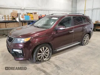2013 Kia Sorento SX with VIN 5XYKW4A22DG346503, listed as a Copart auction lot 52763175 with 138,170 mi miles and Clean Title. Bid and sale history available at carsss.com. Image 1.