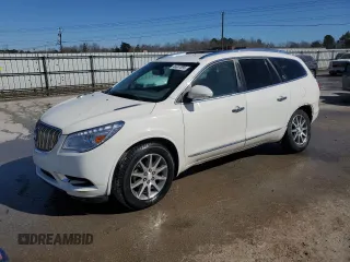 2015 Buick Enclave Leather with VIN 5GAKRBKD2FJ166650, listed as a Copart auction lot 46887895 with 100,258 mi miles and Salvage Title. Bid and sale history available at carsss.com. Image 1.
