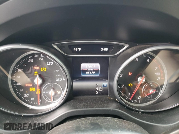 2017 Mercedes-Benz CLA 250 with VIN WDDSJ4GB7HN402705, listed as a Copart auction lot 44275354 with 85,179 mi miles and . Bid and sale history available at DreamBid. Image 9.