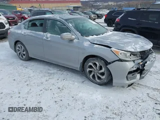 2016 Honda Accord Sedan EX with VIN 1HGCR2F7XGA220111, listed as a IAAI auction lot 41374643 with 105,292 mi miles. Bid and sale history available at carsss.com. Image 1.