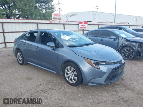 2024 Toyota Corolla LE with VIN 5YFB4MDE5RP155446, listed as a IAAI auction lot 42096593 with 28,953 mi miles. Bid and sale history available at carsss.com. Image 1.
