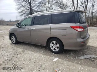 2017 Nissan Quest SV with VIN JN8AE2KP2H9166270, listed as a Copart auction lot 47776123 with 134,492 mi miles and Non Repairable. Bid and sale history available at carsss.com. Image 2.