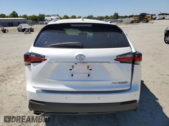 2016 Lexus NX 200t with VIN JTJBARBZ2G2067779, listed as a Copart auction lot 65394335 with 36,573 mi miles and Salvage title. Bid and sale history available at DreamBid. Image 6.