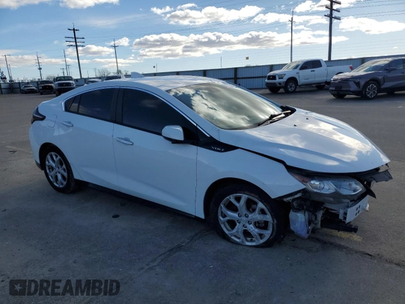 2016 Chevrolet Volt Premier with VIN 1G1RD6S53GU116120, listed as a Copart auction lot 46906035 with 0 mi miles and Salvage Title. Bid and sale history available at carsss.com. Image 4.