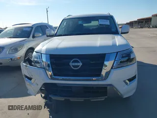 2023 Nissan Armada SV with VIN JN8AY2ACXP9181975, listed as a IAAI auction lot 40301592 with 25,948 mi miles. Bid and sale history available at carsss.com. Image 12.