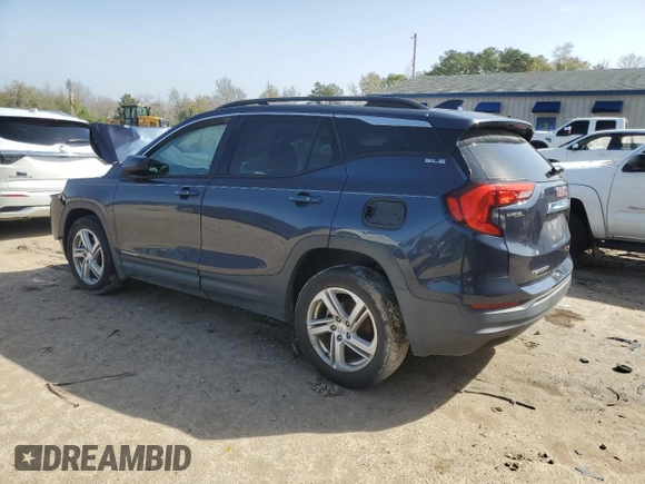 2018 GMC Terrain SLE with VIN 3GKALMEX3JL129254, listed as a Copart auction lot 48492125 with 0 mi miles and Non Repairable. Bid and sale history available at carsss.com. Image 2.