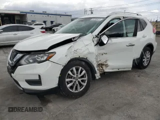 2017 Nissan Rogue SV with VIN KNMAT2MV4HP572558, listed as a Copart auction lot 51246425 with 177,018 mi miles and Salvage Title. Bid and sale history available at carsss.com. Image 1.