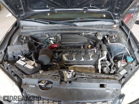 2005 Honda Civic VP z VIN 1HGEM22175L079900, wystawiony jako IAAI lot #42138609 z przebiegiem 162 392 mil mil oraz . Historia ofert i sprzedaży dostępna na DreamBid. Obrazek 10.