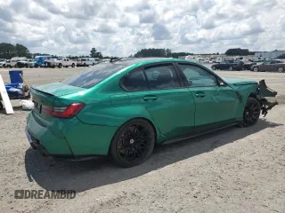 2022 BMW M3 Competition xDrive z VIN WBS43AY05NFN12563, wystawiony jako Copart lot #56837075 z przebiegiem Nie podano mil oraz Szkoda całkowita • Salvage title. Historia ofert i sprzedaży dostępna na DreamBid. Obrazek 3.