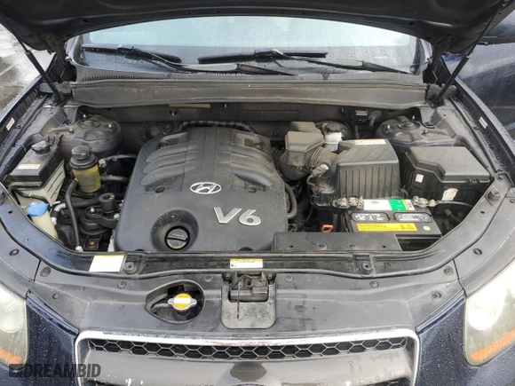 2008 Hyundai Santa Fe SE with VIN 5NMSH13E78H129850, listed as a Copart auction lot 48942265 with 158,947 mi miles and Clean Title. Bid and sale history available at carsss.com. Image 12.